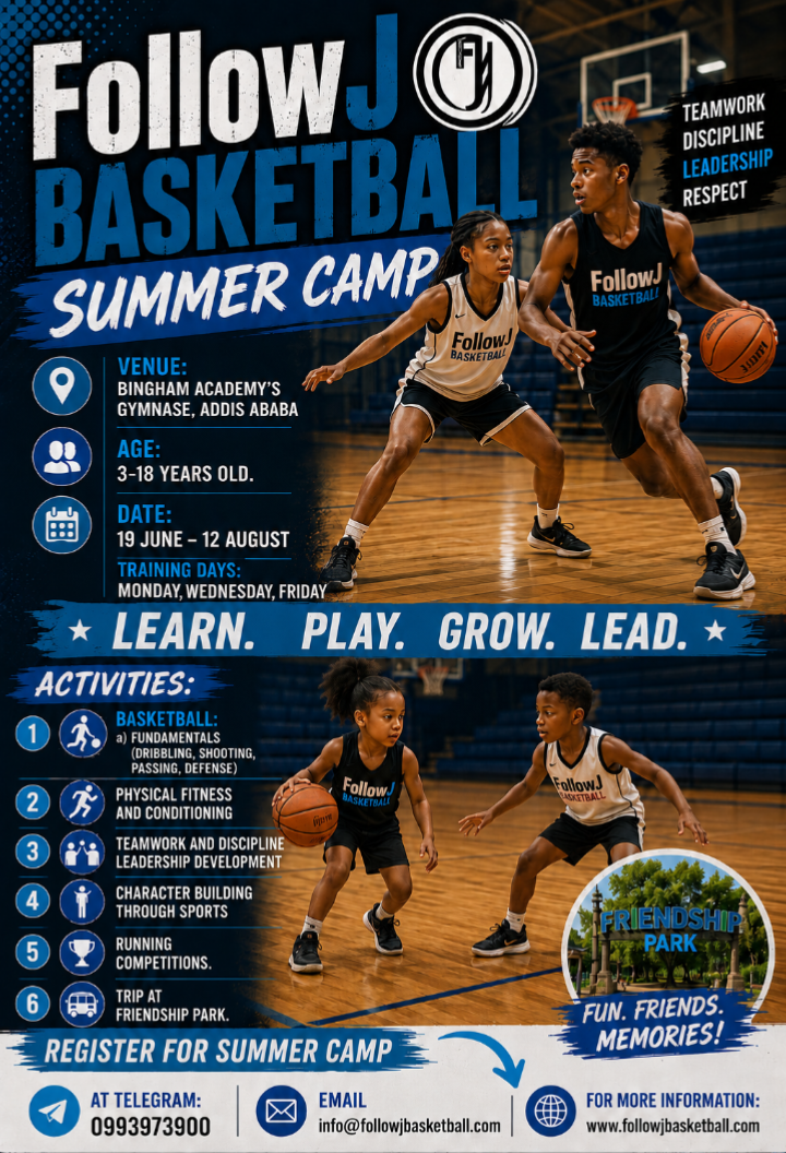 FJB Addis Ababa summer camp